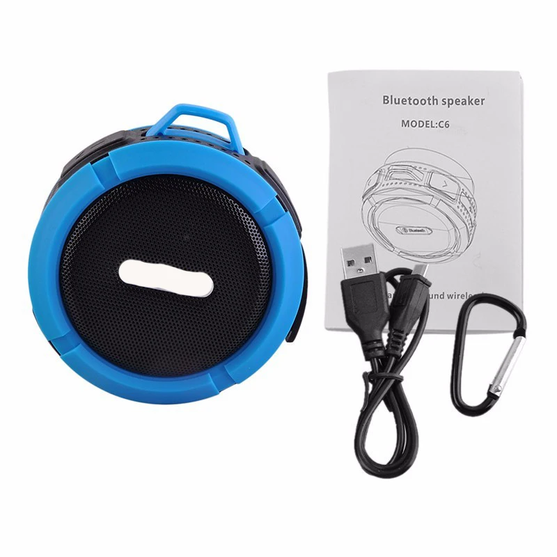 

C6 Mini Portable Rechargeable Wireless Bluetooth Speaker for Music Player and Gifts