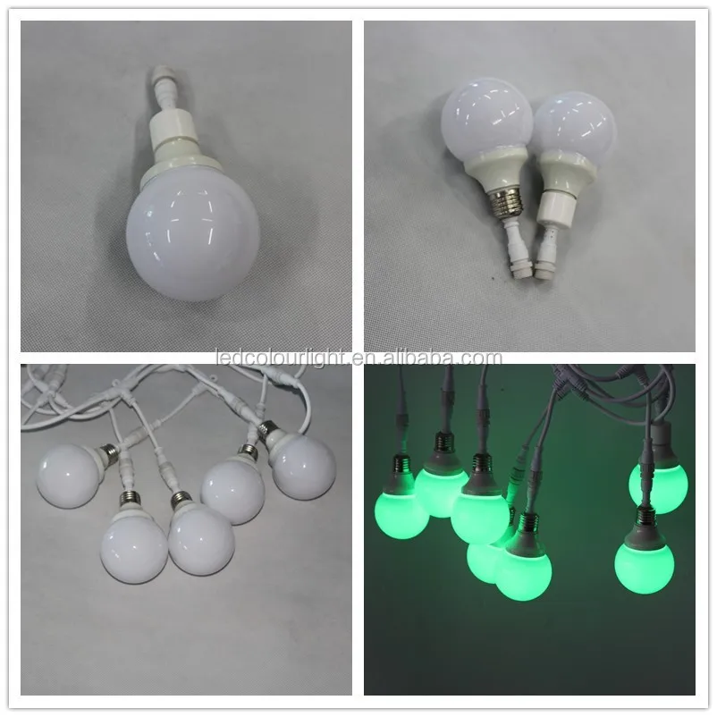 Dmx Controlled Led Rgb Festoon Bulb Light Buy Dmx Controlled Led