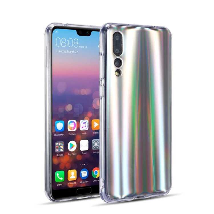 

Ultra Thin Laser Soft Tpu Mobile Phone Case For Huawei P20 Lite, 1 design