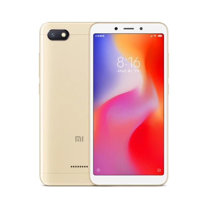 

Xiaomi Redmi 6A 2+16G Mobile Phone Smartphone Xiaomi Cellphone, Gold/blue/gray/pink