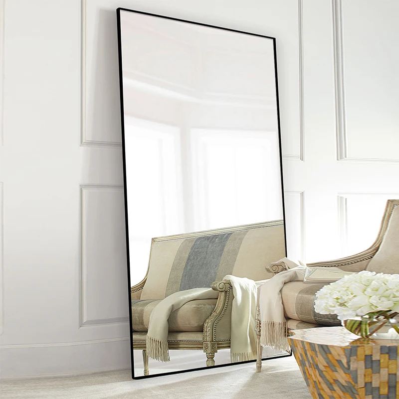 

Floor Standing Mirror/Living room Gorgeous PS Framed large floor mirror/Floor Mirror, Customized color