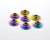 China factory supply custom precision light weight strong Gr5 Titanium valve spring retainer for car
