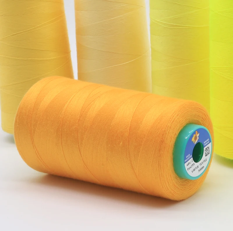 
New product TFO knot-less 100% Spun Polyester Sewing Thread 40/2 