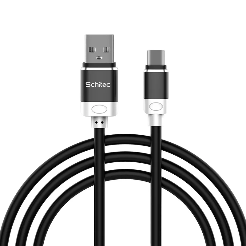 

Type C Micro Usb Cable Charging TPE material 0.3m 1m 2m 3m high quality, Black