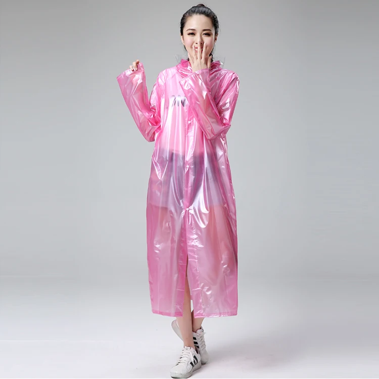 Wholesale Waterproof Raincoat Fabric Pvc Reusable Rain Coat - Buy ...