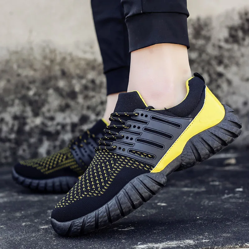 

wholesale price men breathable sport shoes sneakers, Black/white,black/red,black/yellow