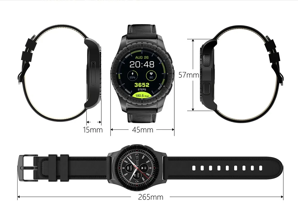 Hot Sale Bluetooth Smart Watch Kw28,Phone Sim Card Gsm