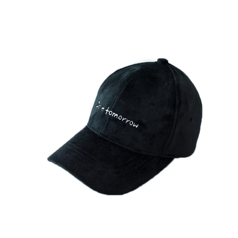 

Velvet Baseball Cap Womens Casual Outfits Mens Truck Hat Sports Fashion Embroidery Adjustable