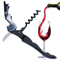 

Personalized Promotional Wine Gifts Portable 3 in 1 Wine Key Screwpull Waiters Corkscrew Bottle Opener For Vintage
