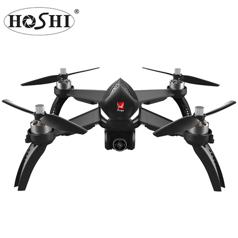 

HOSHI MJX B5W Bugs RC Drone RTF 5G WiFi FPV 1080P Camera With GPS Follow Me Mode RC Quadcopter Photography Video Device, Black