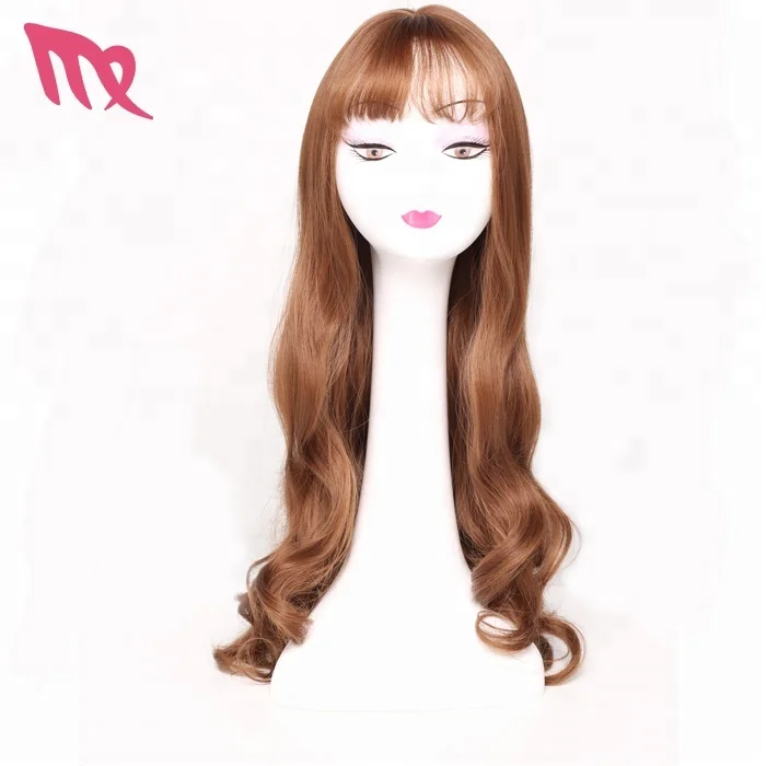 

wholesale Stock Custom Blonde Synthetic Hair Wig For Party