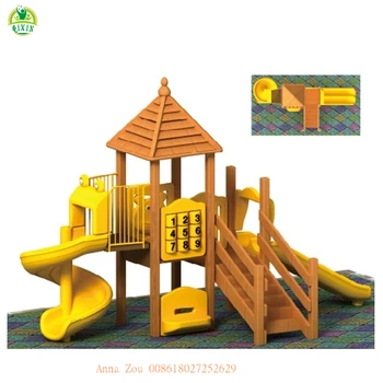 kids wooden playground