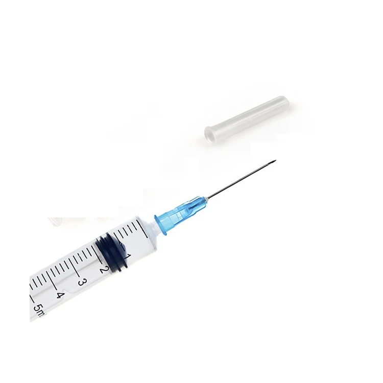 
5 cc Sterile Disposable Syringe with Needle 