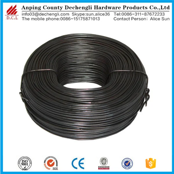385 ft/roll Rebar Tie Wire 16 Gauge Black Annealed Wire