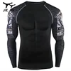 OEM Design Sports Compression Rash Guard Full Sublimation MMA Rash Guard