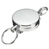 Alarm Key Chain Wire Rope Elastic Keychain Retractable Alarm Key Ring Anti Lost