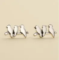 

925 Sterling Silver three bird sterling silver earring for girls