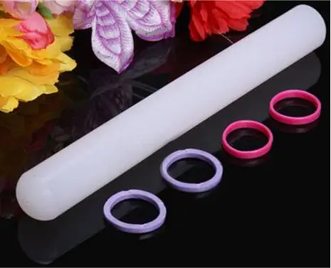 

Hot Sell Non-stick Glide fondant rolling pin Fondant Cake Dough Roller Decorating Cake Roller crafts Baking cooking Tool, N/a
