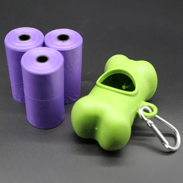 Astm D6400 En13432 Compostable Poop Bag Dispenser For Dog Poop Collect