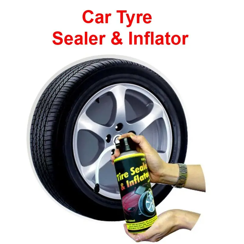 Tire Repair Sprays,Air Tire Inflator Kits Tire Repair Sealer(quick ...