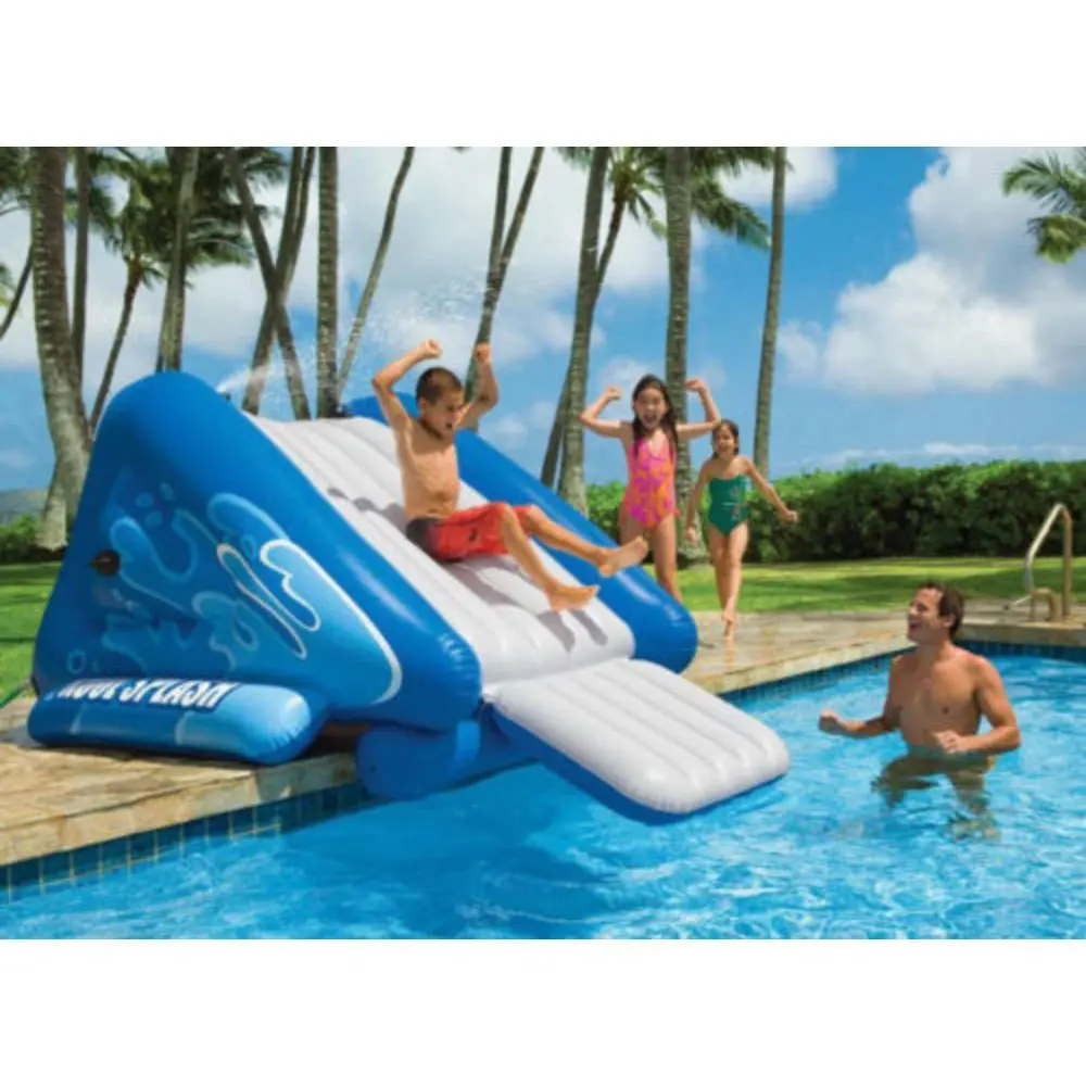 intex inflatable water slide