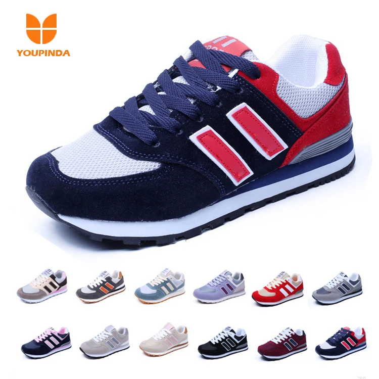 
2019 New fashion brand style wholesale low price shoes casual balance sports lovers running sneaker stock size 36-44 