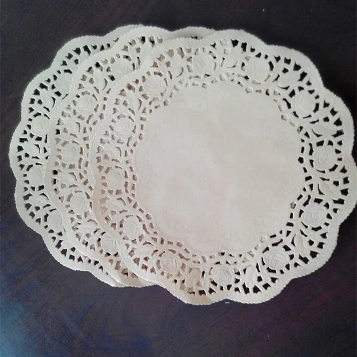 homemade purple paper doily printable place mat