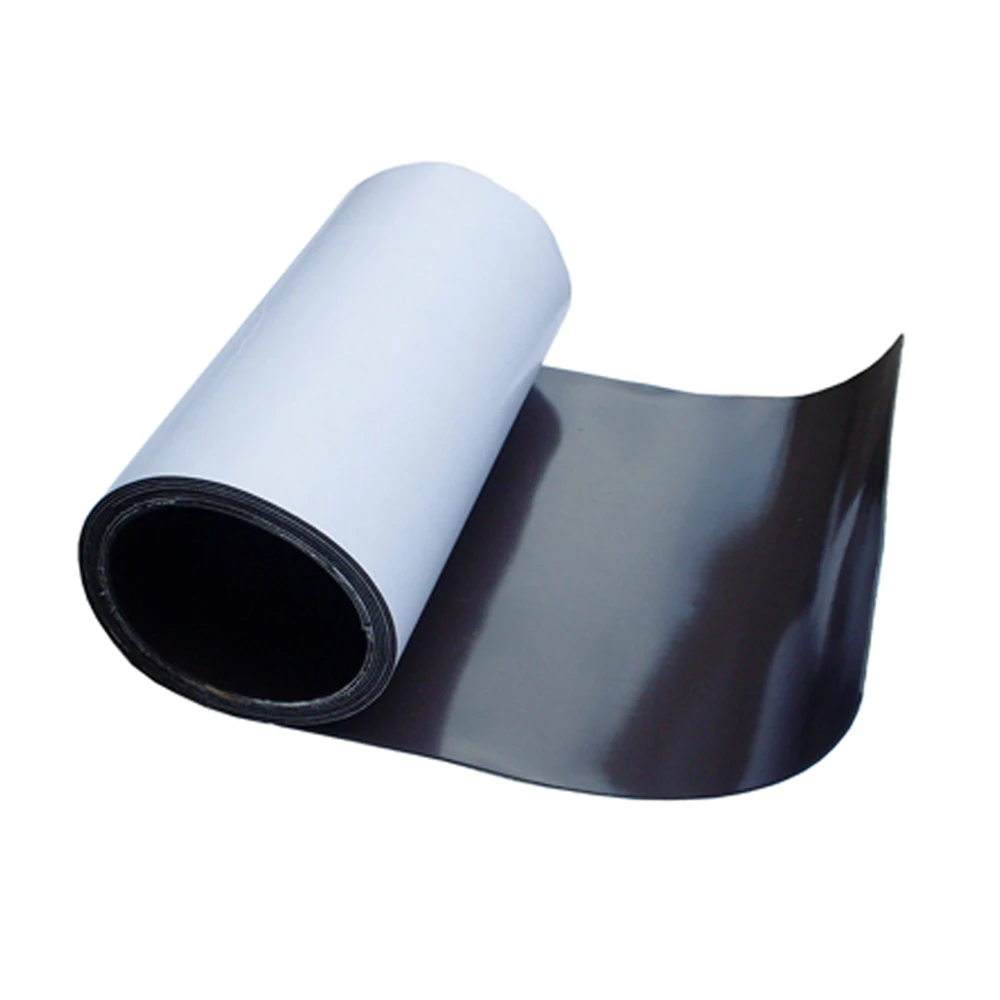 
rubber magnet roll with adhesive PVC magnetic roll 