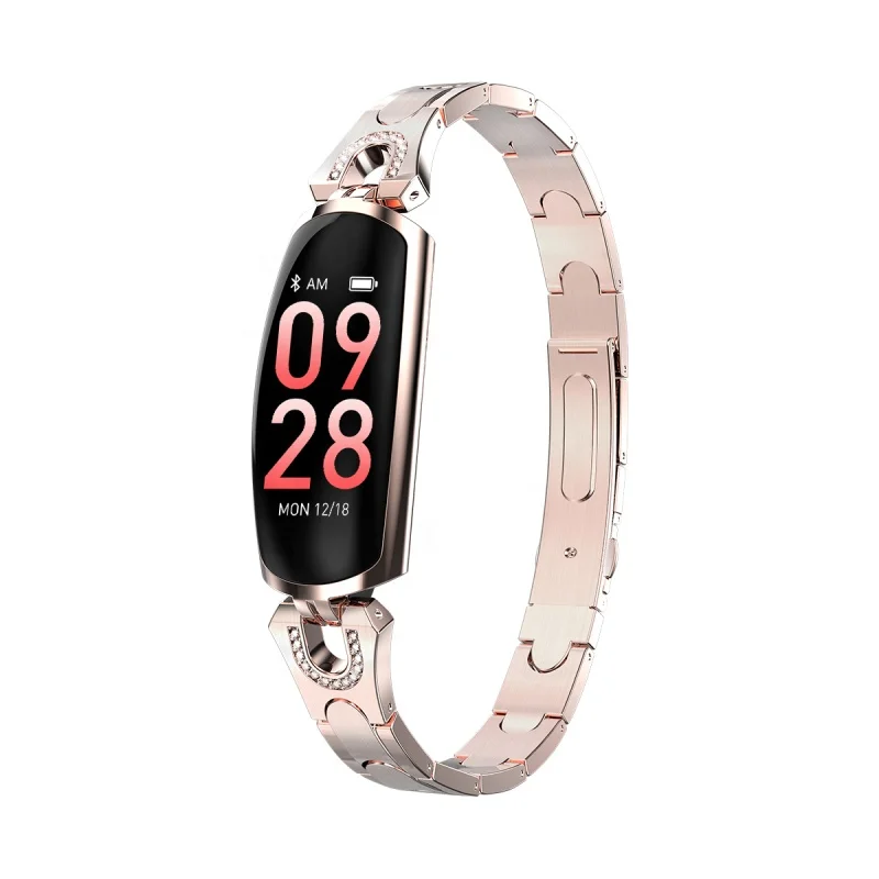 

AK16 Smart Watch with Heart Rate Blood Pressure Monitor IP67 Waterproof Activity Tracker with Pedometer Fitness Band for Women