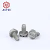 Decromet Hex socket head slotted screws OEM and ODM are welcome
