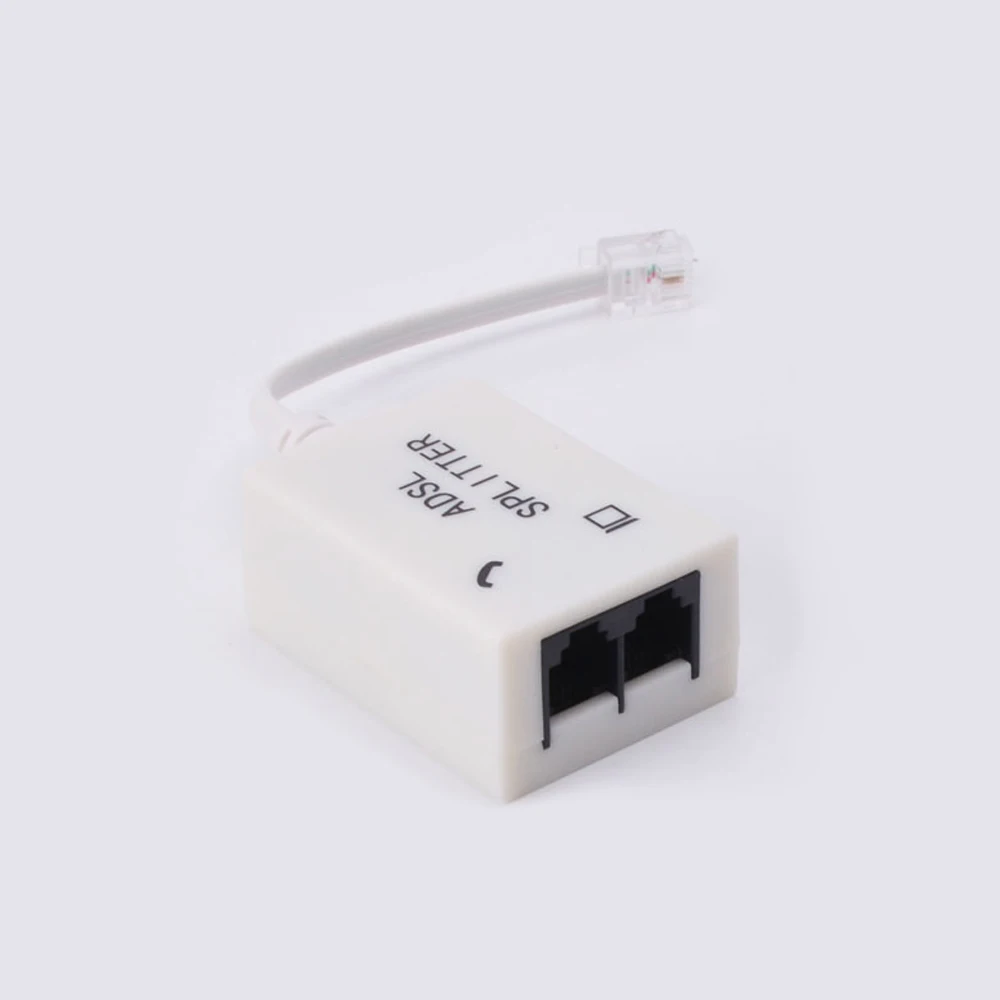 Hot price rj11 telephone cable adsl splitter DSL connections box ...