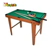 Best professional wooden kids play pool table for sale W11A032-S