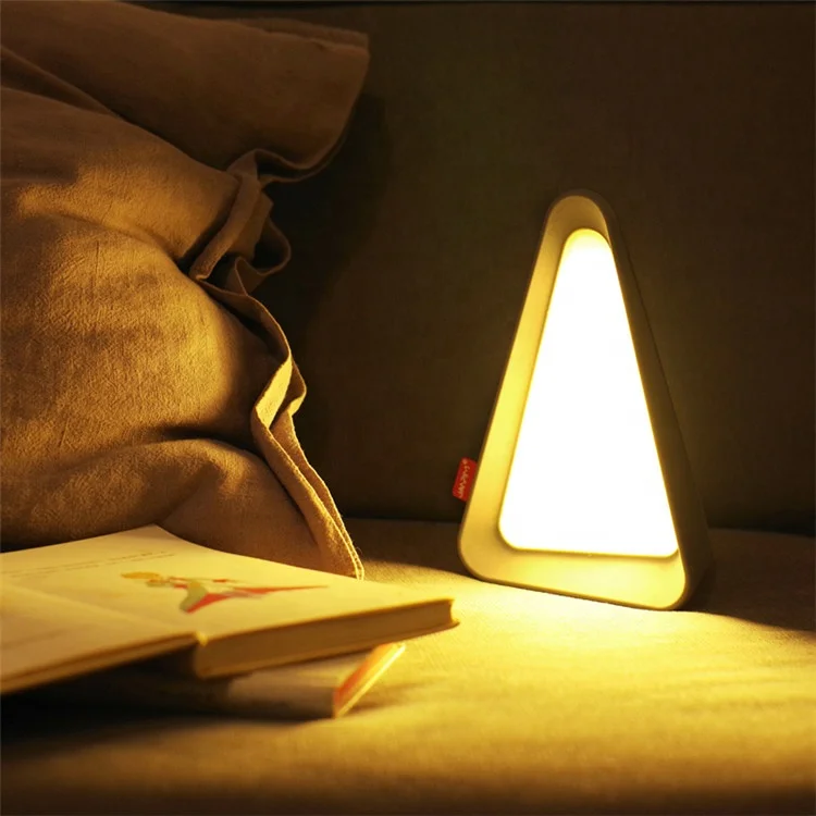 
Flip Sensor Light Innovative Intelligent Three Level Brightness USB Rechargeable LED Bedside Lamp/Night Light/Reading Lamp  (60835207502)