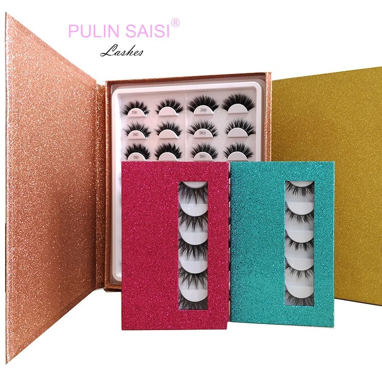 

16 pairs lash book 3d mink eyelashes, Natural black