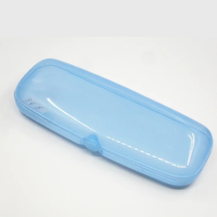 

Small Quantity Fast Delivery logo printed plastic custom glasses case