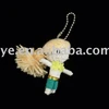 Handmade Voodoo Doll Keychain, Doll Keyring
