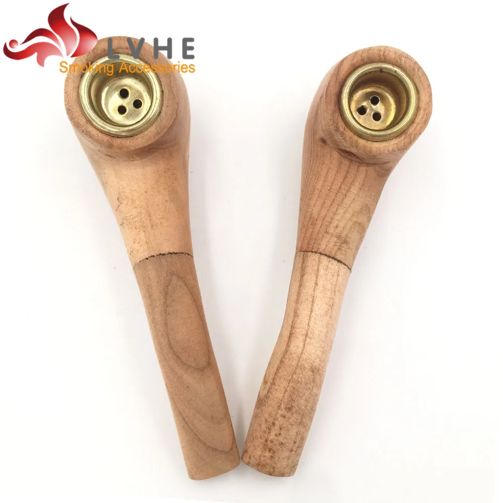 

T271PW LVHE Factory Direct Smoking Pipes, Stone Pipe Smoking, Pipe Tobacco Wood, Sold wooden color