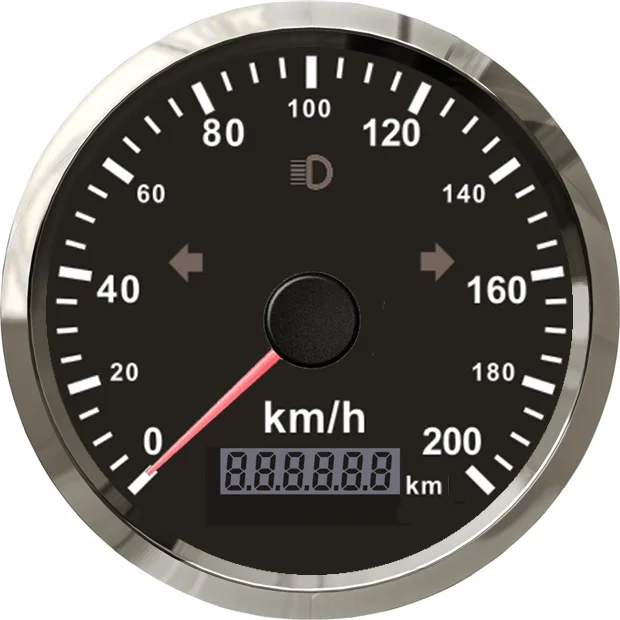 Motorcycle speedometer 3 3/8 8	