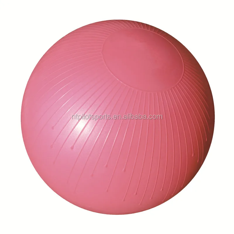 PILOT SPORTS screen printed Gym fitness anti burst balance custom pilates yoga ball
