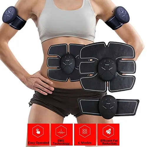 Portable Wireless  Fitness Training Gear Muscle Training Gear Stimulator Abdominal Arm Fit Body Shape Exercise