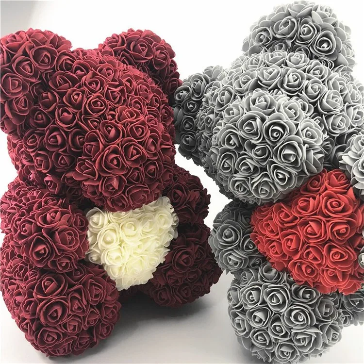 artificial teddy bear flower