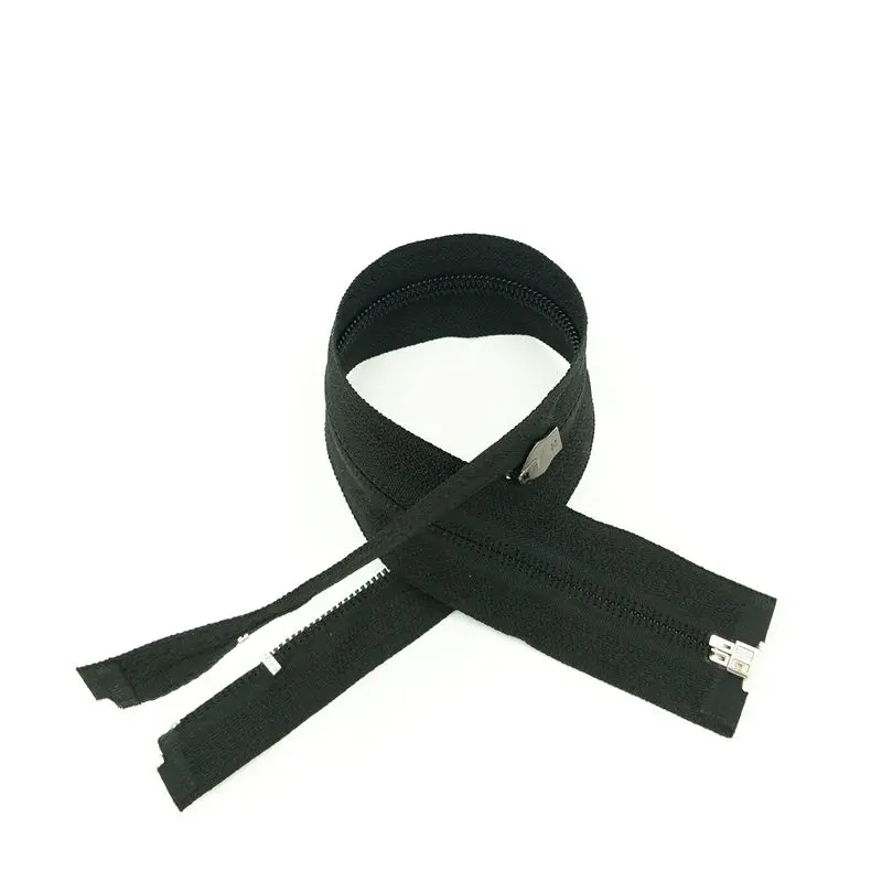 
Promotional Long Chain Separating Clothes Nylon Teeth Zip 