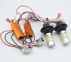 T20 7440 BA15S 1156 3156 Dual Color White Amber LED Bulbs Turning Lights Signal DRL Error Free Canbus LED T20