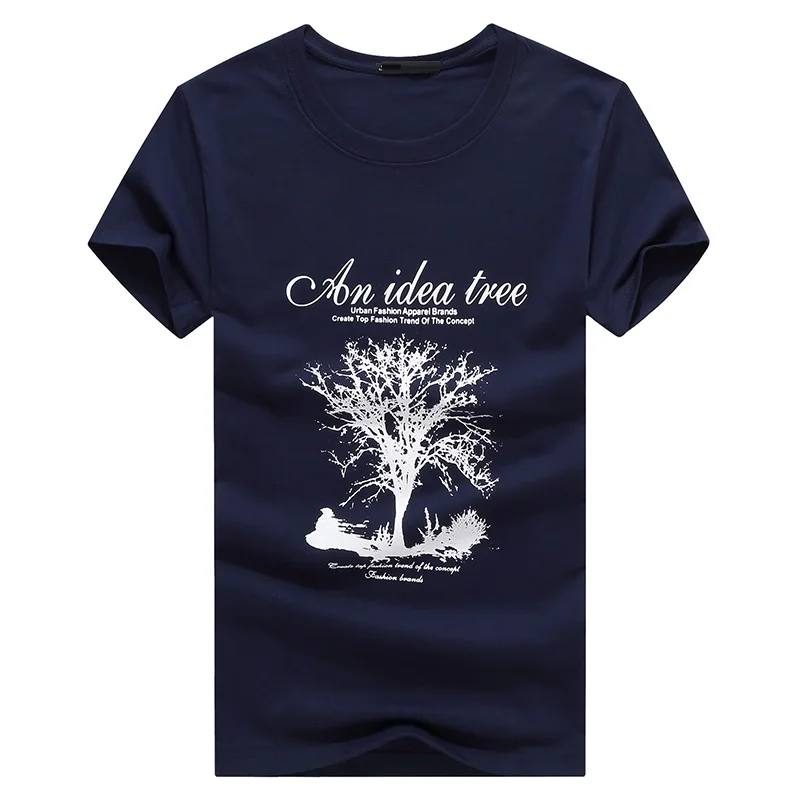 

Summer Men T-Shirts Short Sleeve Tops Tees Brand Plus Size 5XL 2018 New Homme Men's Tee Shirt, N/a