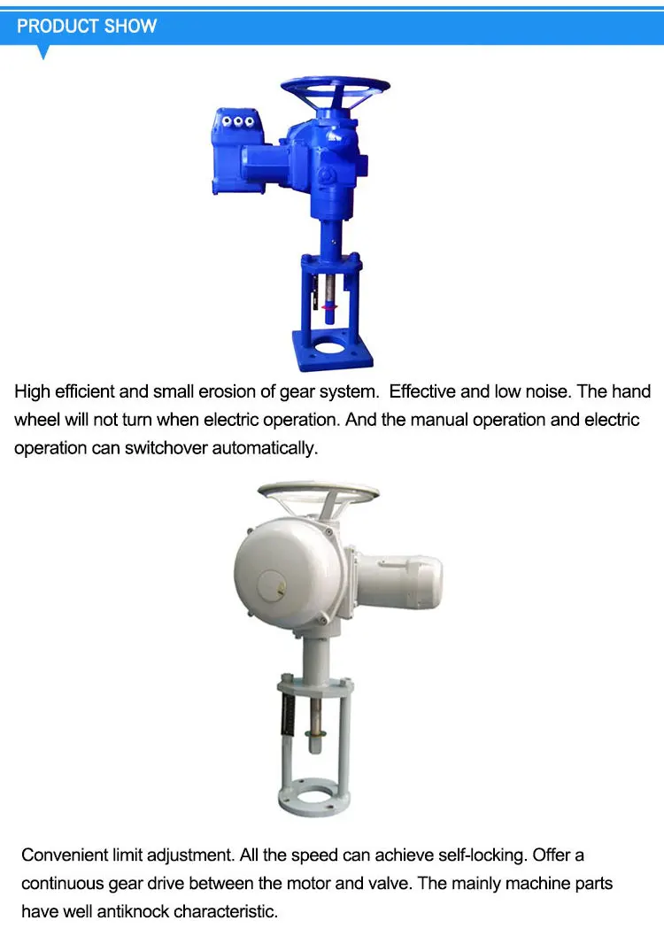 Bernard Motorized Modulating Valve Electric Actuator With Straight ...