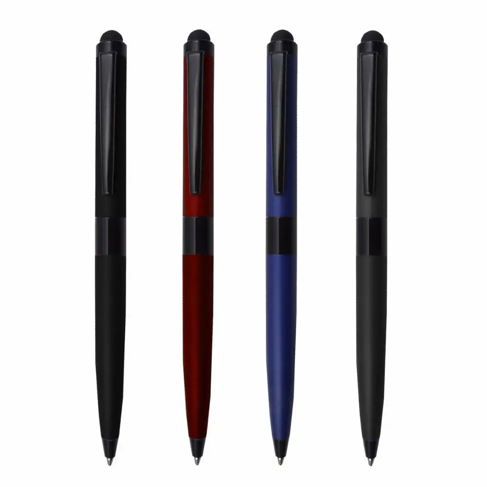 

Promotional gifts colorful metal cross pen custom logo touch pen stylus pen