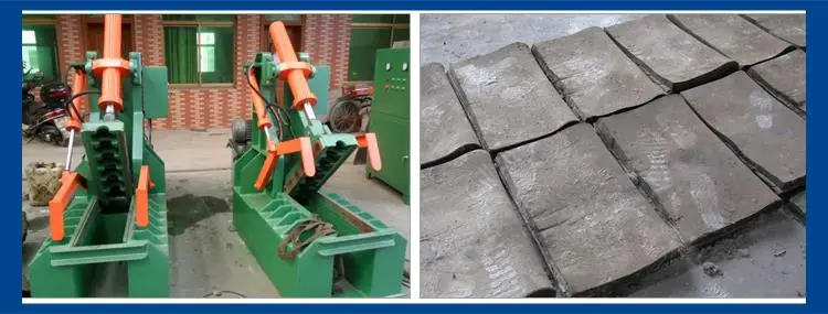 High efficiency waste tire crusher with long life