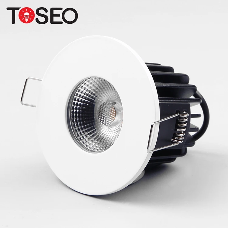 IP65 fire-proof down light fixed firerated 10w recessed led cob down light