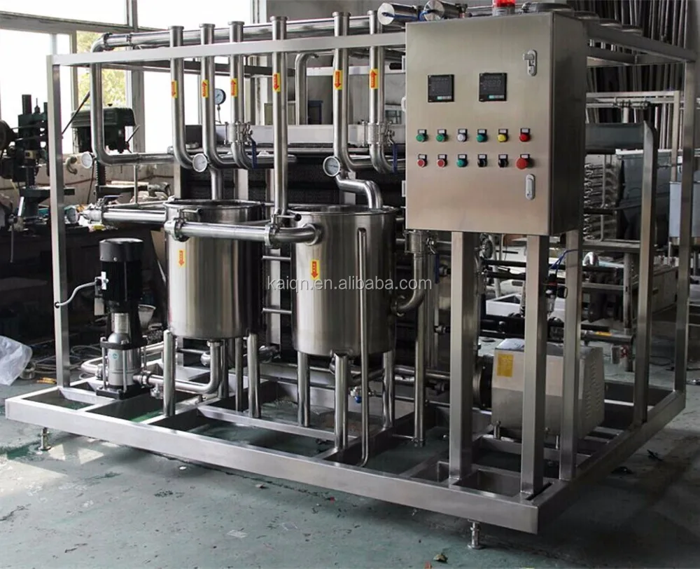 
Milk Pasteurization Machine UHT Sterilizer Milk Machine 