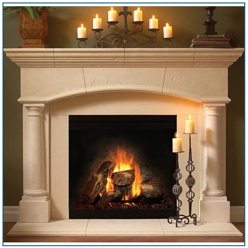 Modern Antique Victorian Marble Fireplace Surround White Marble Natural